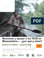 Mesomerica-- Resumen de Politicas Consorcio TICCA no  3
