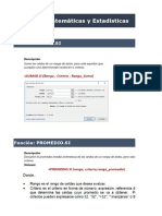 Tema 11 - Funciones Matemáticas y Estadísticas