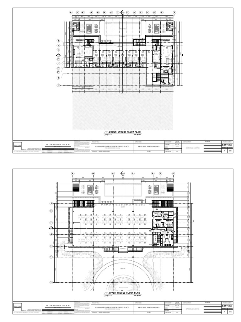 A B C D E F B' B'' C' C'' D' D'' E' A' A'': Lower Ground Floor Plan | PDF