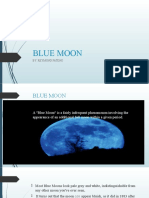Blue Moon: By: Reymond Pateno