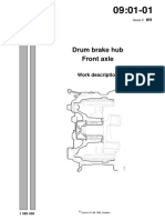 Drum Brake Hub Front Axle