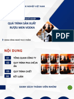 quy trình sản xuất rượu men vodka