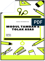 Modul Asas Tambah Dan Tolak