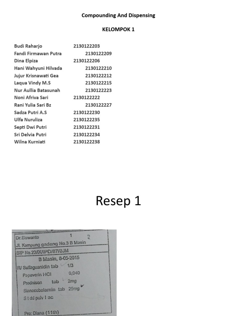 Compounding Recipes Overview | PDF