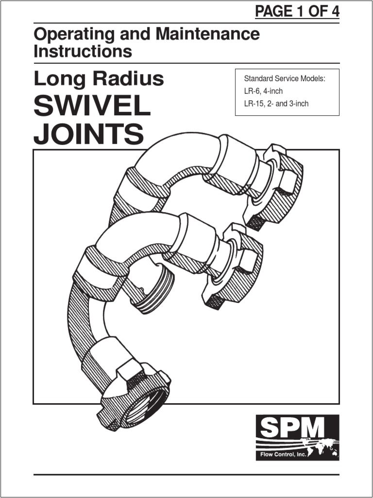 Swivel Joints Operating & Maintenance PDF Pump Bearing (Mechanical)