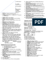 Disease Detectives Cheat Sheet