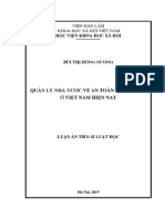 Luận Án Tiến Sĩ Luật Học Quản Lý Nhà Nước Về an Toàn Thực Phẩm ở Việt Nam Hiện Nay 6106935