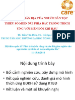 Kiến Thức Bản Địa Của Người Dân Tộc Thiểu Số Miền Núi Phía Bắc Trong Thích Ứng Với Biến Đổi Khí Hậu