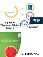 07 Interpretación de Las Normas BRC V8.0 Código SQF y Norma Internacional de Alimentos IFS