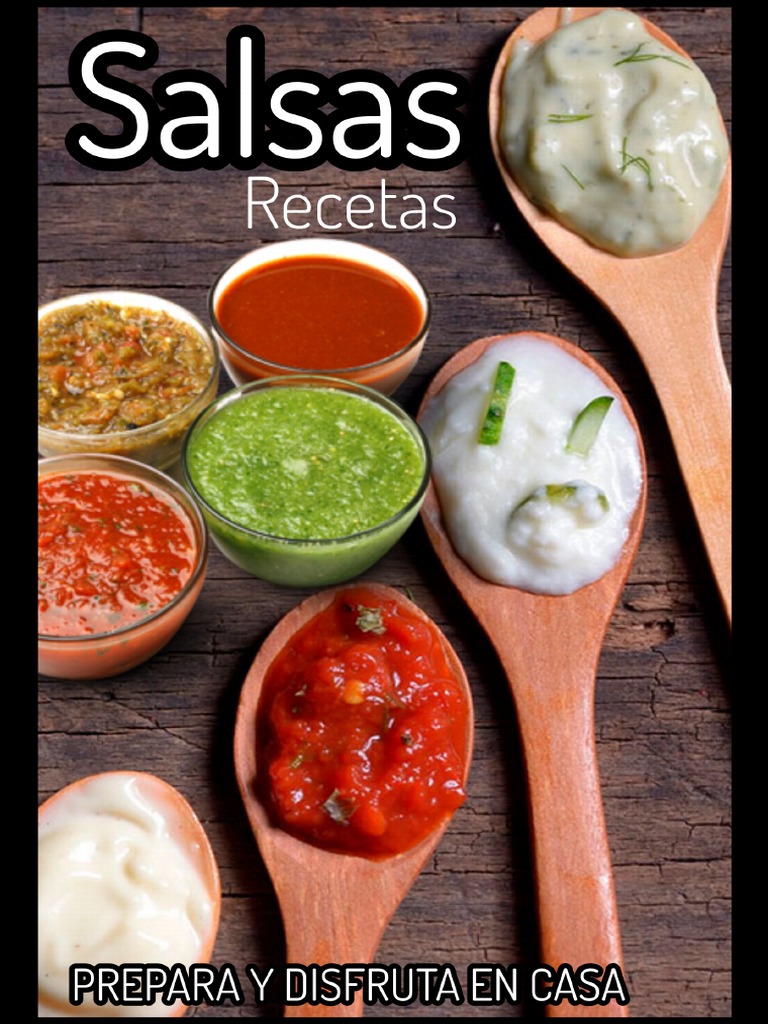 Arriba 85+ imagen salsas recetas pdf