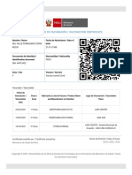 MINSA - Carnet Vacunación Document