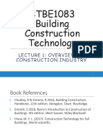 Lecture 1 - Overview of Construction Industry