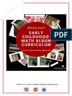 Montessori Math 3 6 Album Early Childhood Final