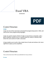 Excel VBA Lecture 3