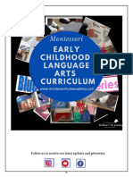 Montessori Language Album Early Childhood 3 6
