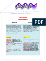 Cuadro Comparativo - Ángulos Y Triángulos-M2