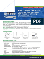 Novel Coronavirus (Sars-Cov-2) Fast Nucleic Acid Detection Kit (Pcr-Fluorescence Probing)