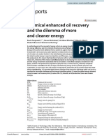 Chemical Enhanced Oil Recovery and The Dilemma of More and Cleaner Energy