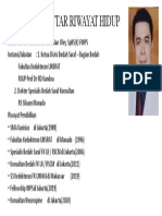 CV Dr. Maximillian Oley, SPBS (K) FINOS