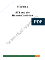 Module 2 STS and The Human Condition PDF