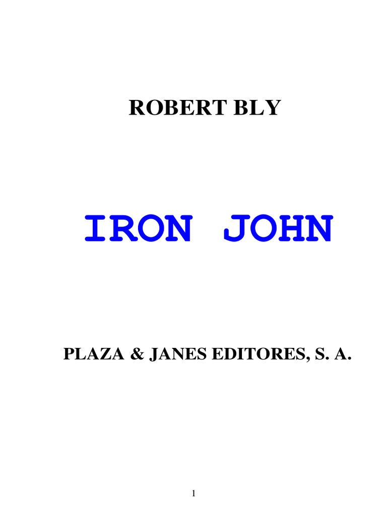 Iron John PDF