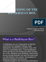 Processing of The Balikbayan Box Report 3 1
