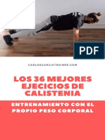 Calistenia - Haz Ejercicio en Casa Igual Que en El Gym (Spanish Edition) - Carlos Garcia Trainer