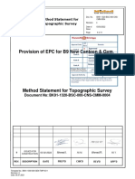 BK91-1320-BSC-000-CNS-CMM-0004 - 0 - Method Statement For Topographic Survey - C1