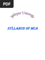 Syllabus of MCA