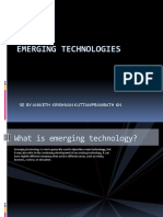 Emerging Technologies: Se by Aniketh Krishnan Kuttamprambath 6N