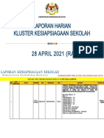 Template Kesiapsiagaan - Tutup Sekolah Smk Seksyen 5 Wangsa Maju