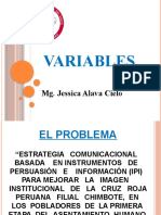 Variables e Indicadores