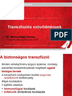 DR - Nemes-Nagy Zsuzsa - Transzfúziós Szövődmények