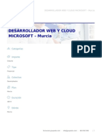 DESARROLLADOR WEB Y CLOUD MICROSOFT &#8211 Murcia