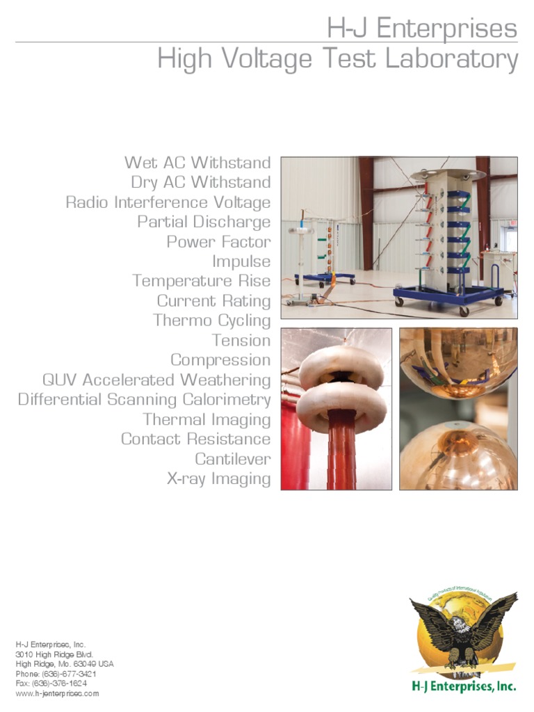 HJ Enterprises, Inc. 3010 High Ridge Blvd. High Ridge, Mo. 63049 USA