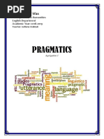 A Course in Pragmatics