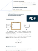 Transformatorul Şi Inductanţa Mutuală Circuiteelectrice