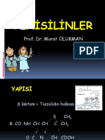 Penisilinler: Prof. Dr. Murat OLUKMAN