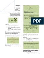 Numerical Descriptive Measures - Note 3