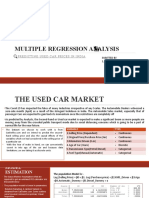 Multiple Regression Analysis Project