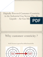 Customer Centricity in the Industrial Gas Sector