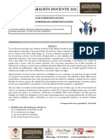 Curso Intensivo Sesión 1 Método para La Subprueba de Comprensión Lectora