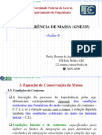 TRANSFERÊNCIA DE MASSA_AULA_6_Equações diferenciais de TM