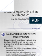 MPM Çalişan Memnuni̇yeti̇ Ve Moti̇vasyon