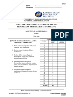 Pentaksiran Diagnostik Akademik SBP 2015 Peperiksaan Akhir Tahun (Tingkatan 4)