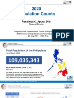 2 PSA 2020 CPH- Population Counts Caraga