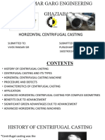 Horizontal Centrigugal Casting