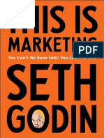 This Is Marketing You Cant Be Seen Until You Learn To See by Seth Godin