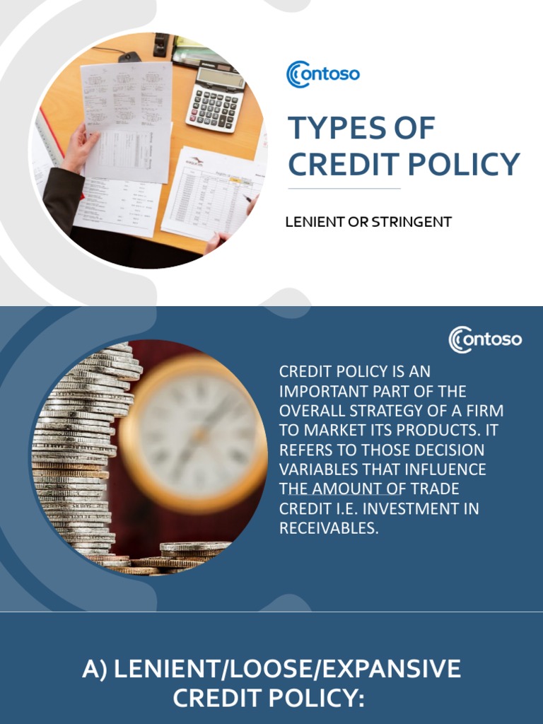 Types of Credit Policies Explained | PDF