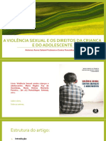 A violência sexual e os direitos da criança e do adolescente - Favero e Fuziwara
